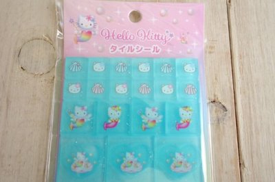 画像2: ハローキティ　タイルシール　マーメイド