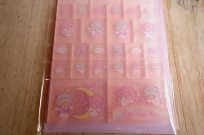 画像1: リトルツインスターズ　タイルシール　エンジェル