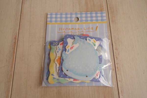 画像1: ヒダマリライフステッカー　アクアリウム (1)