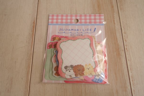 画像1: ヒダマリライフステッカー　ドッグ (1)