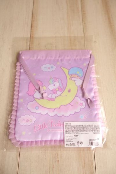 画像1: リトルツインスターズ　フリル巾着　ユニコーン