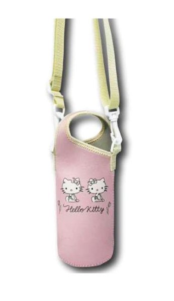 画像1: ペットボトルホルダー　スモーキーカラーハローキティ (1)