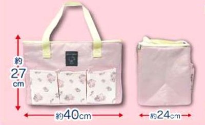 画像2: 保冷ショッピングバッグ　スモーキーカラーハローキティ