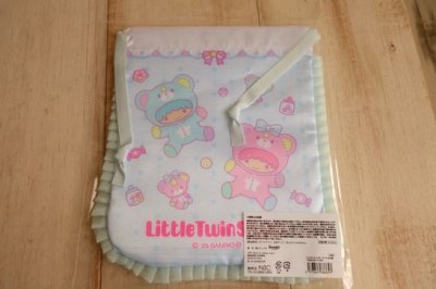 画像1: リトルツインスターズ　フリル巾着　パフポフ