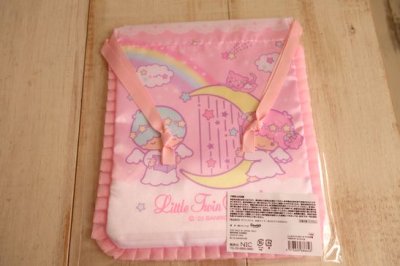 画像1: リトルツインスターズ　フリル巾着　エンジェル