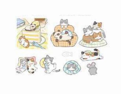 画像1: ぐーぐーステッカー　ぐーぐーほりでー