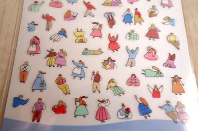 画像2: ポコタイムシール　ヒト