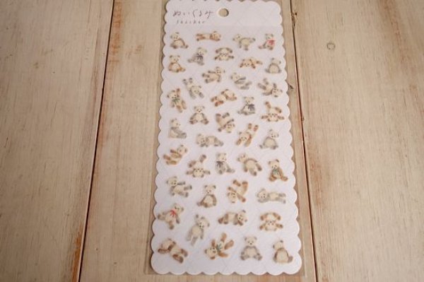 画像1: ヌイグルミステッカー　パンダ (1)