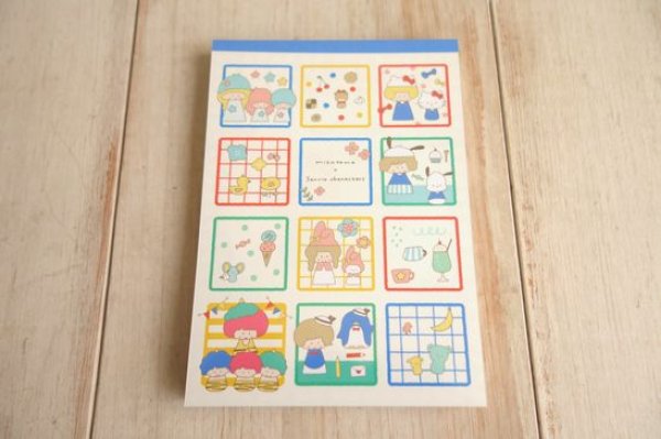 画像1: mizutama×sanrio　メモB7　しかく (1)