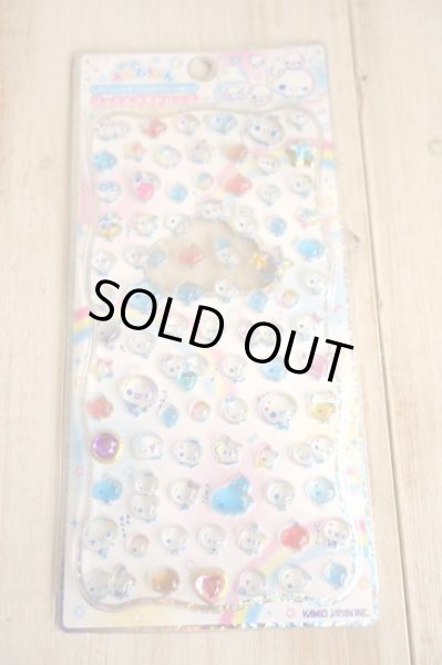 画像1: ジュエルプチドロップステッカー　あわわちゃん (1)