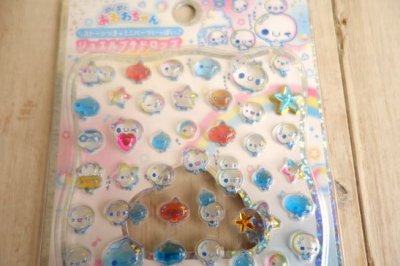 画像1: ジュエルプチドロップステッカー　あわわちゃん