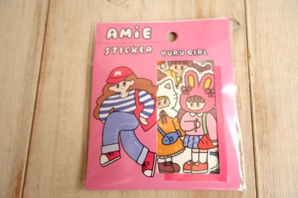 画像1: アミステッカー　yuru girl (1)