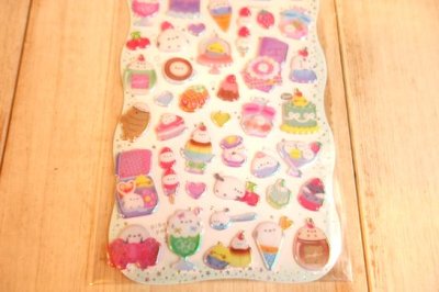 画像2: キラキラぷくぷくシール　my bird