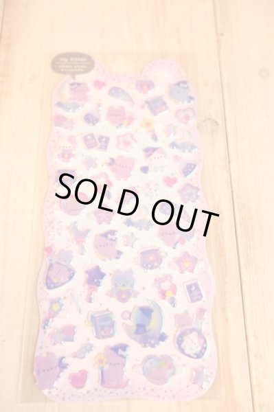 画像1: キラキラぷくぷくシール　my kitten (1)