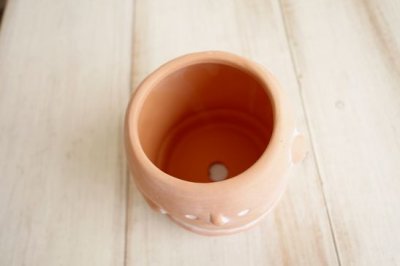画像1: テラコッタポット　はにわ　S
