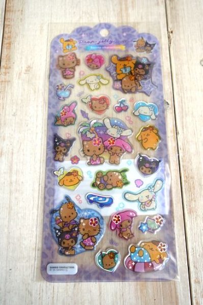 画像1: ドロップジュエリーシール　サンリオキャラクターズ/日焼けサマー (1)