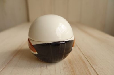 画像2: デコレ　ニホンノコトリ　ことり小物入れ　シマエナガ