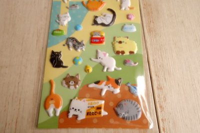 画像2: ぷちまるシール　にゃんこだらけ