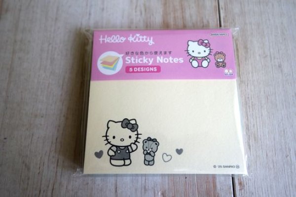 画像1: 付箋メモ5C　ハローキティ (1)