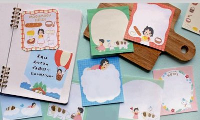 画像2: メモパッド　うきうきハイジ