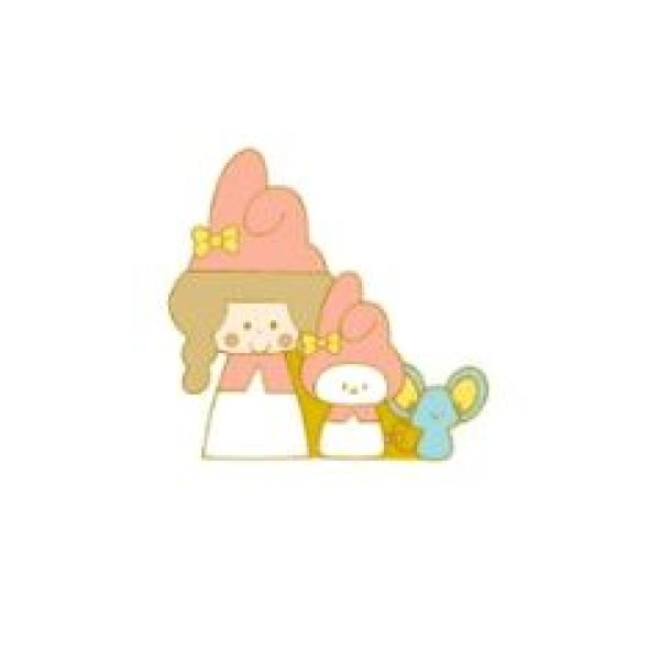 画像1: mizutama×sanrio　ピンバッジ　マイメロディ (1)