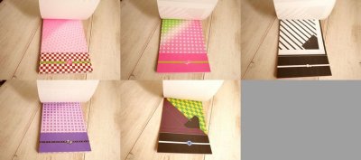 画像1: 和柄びより　おりがみメモ　BK