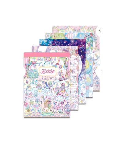 画像1: ECONECO　アニマルパレード　メモ帳　ラブブック