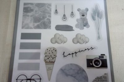 画像1: カラフィルムシール　マニッシュグレー