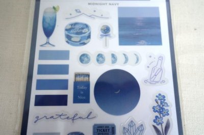 画像1: カラフィルムシール　ミッドナイトネイビー