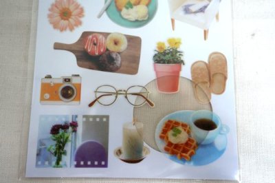 画像2: シアーフォトモチーフシール　ナチュラルライト