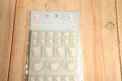 画像1: ハローキティ90's　タイルシール　エンジェル