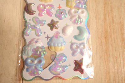 画像2: クーリア　パフィーバルーンステッカー　ブルー