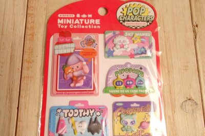 画像1: マインドウェイブ　ミニチュアトイコレクション　POP CHARACTERS