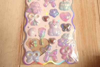 画像2: クーリア　パフィーバルーンステッカー　オーロラ