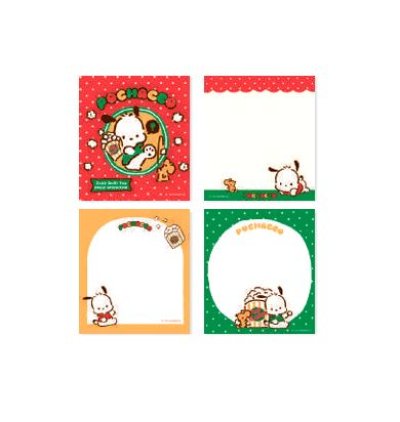 画像1: おやつパーティー　メモパッド　ポチャッコ