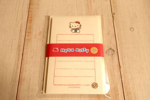 画像1: おやつパーティー　ミニレターセット　ハローキティ (1)