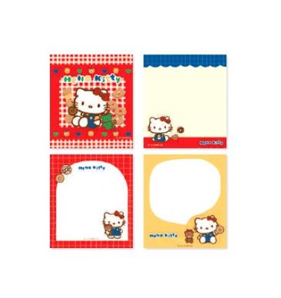 画像1: おやつパーティー　メモパッド　ハローキティ