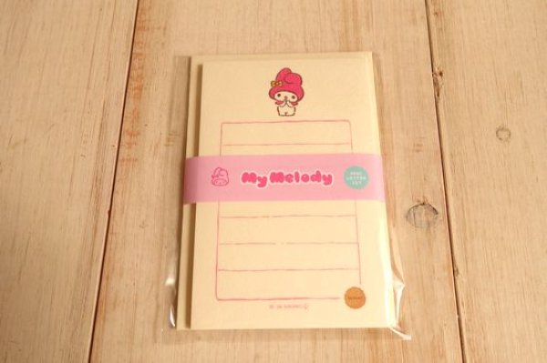 画像1: おやつパーティー　ミニレターセット　マイメロディ (1)