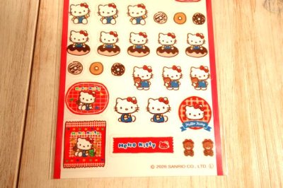 画像2: おやつパーティー透明シールシート　ハローキティ