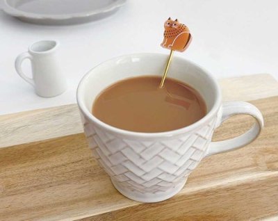 画像1: デコレ　fikalycka  アクリルカトラリー　スプーンGY