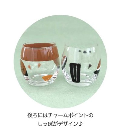 画像2: デコレ　ニホンノコトリ　ことりグラス　スズメ