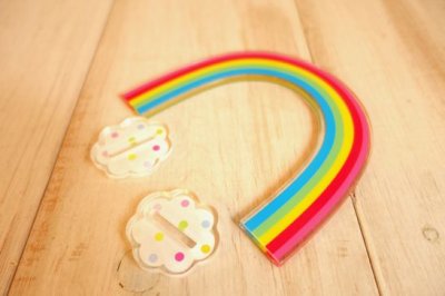 画像2: デコレ　コンコンブル　レインボーアーチアクリルスタンド