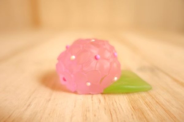 画像1: デコレ　コンコンブル　透明あじさい　むらさき (1)