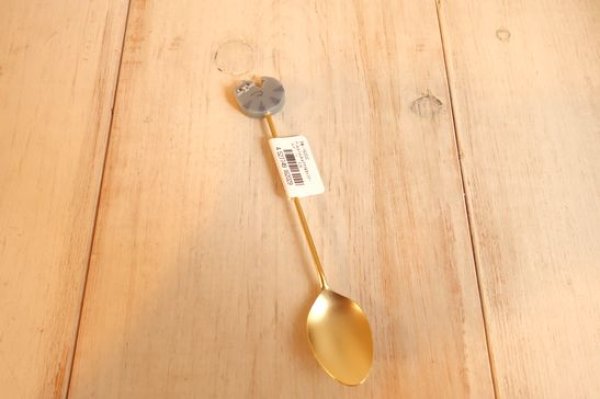 画像1: デコレ　fikalycka  アクリルカトラリー　スプーンGY (1)