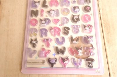 画像2: ボンボンドロップシール　もじ　クロミ