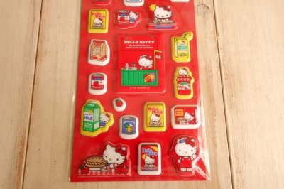 画像2: ぷっくりシール　ハローキティ　レッド