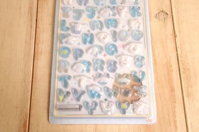 画像2: ボンボンドロップシール　もじ　シナモロール