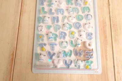 画像2: ボンボンドロップシール　もじ　ポチャッコ