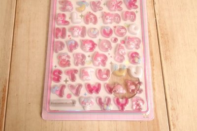 画像2: ボンボンドロップシール　もじ　マイメロディ