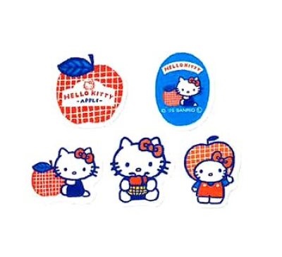 画像1: サンリオ和紙フレークシール　ハローキティ